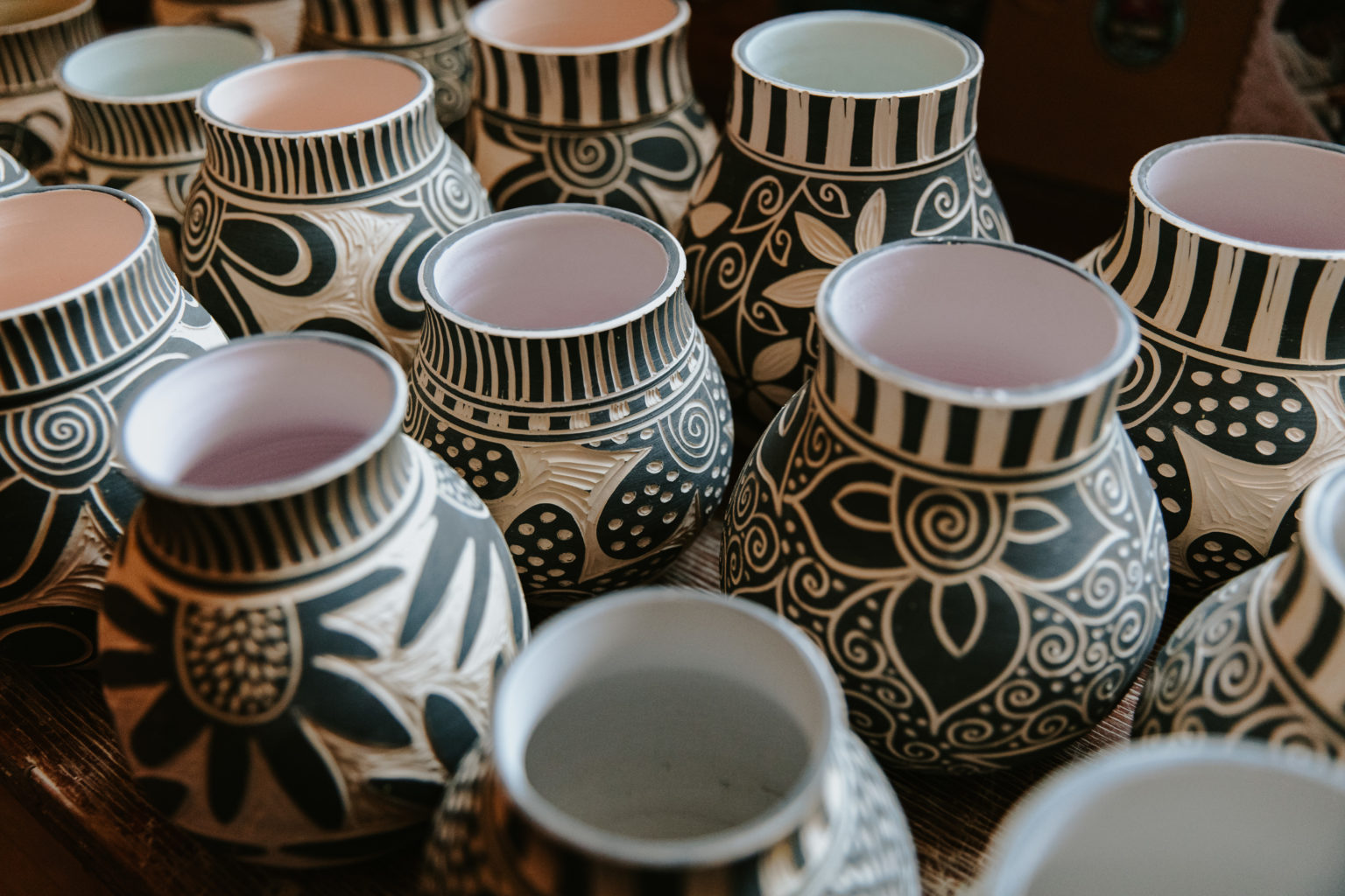 Spirits of the Rocks Featuring ceramics by Leah and Scott DeCapio.